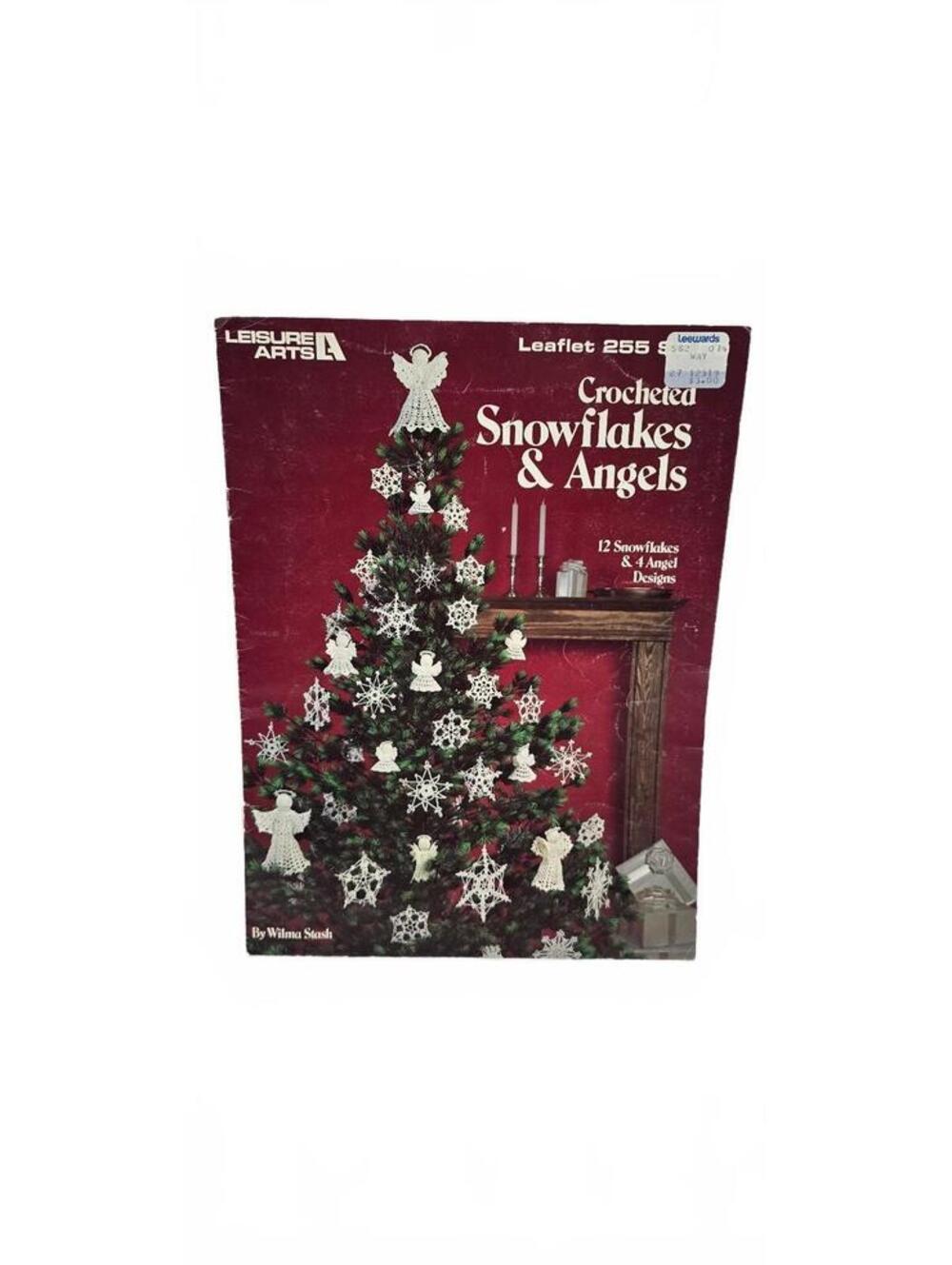 Leisure Arts Crochet Leaflet 255 - Snowflakes & Angels Patterns